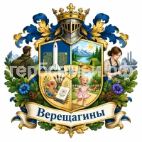 Герб семьи Верещагины