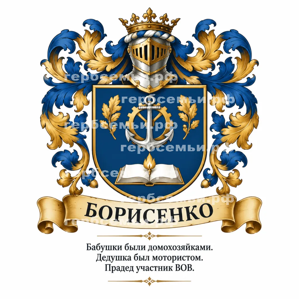 Герб семьи Борисенко #43510