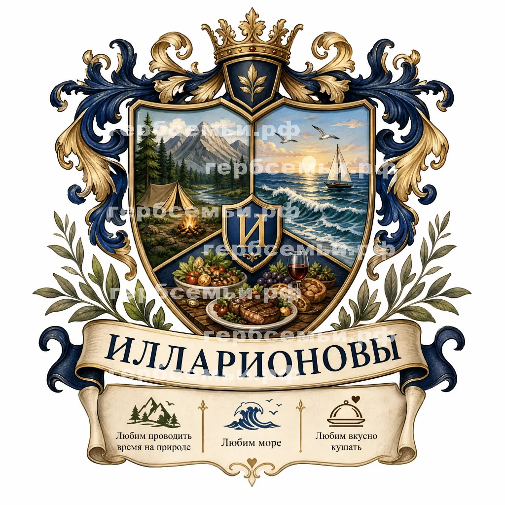 Герб семьи Илларионовы #41708