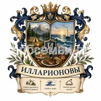 Герб семьи Илларионовы