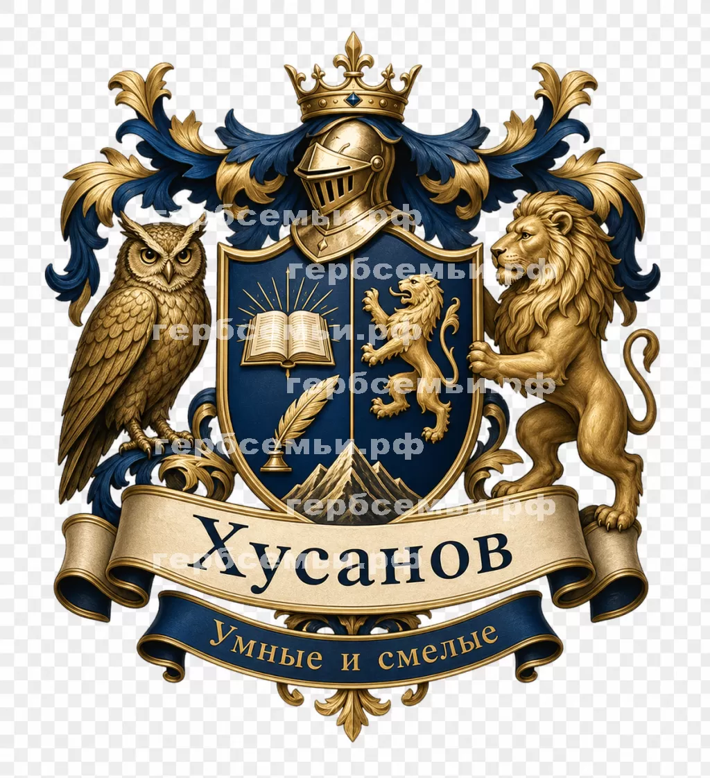 Герб семьи Хусанов #37485