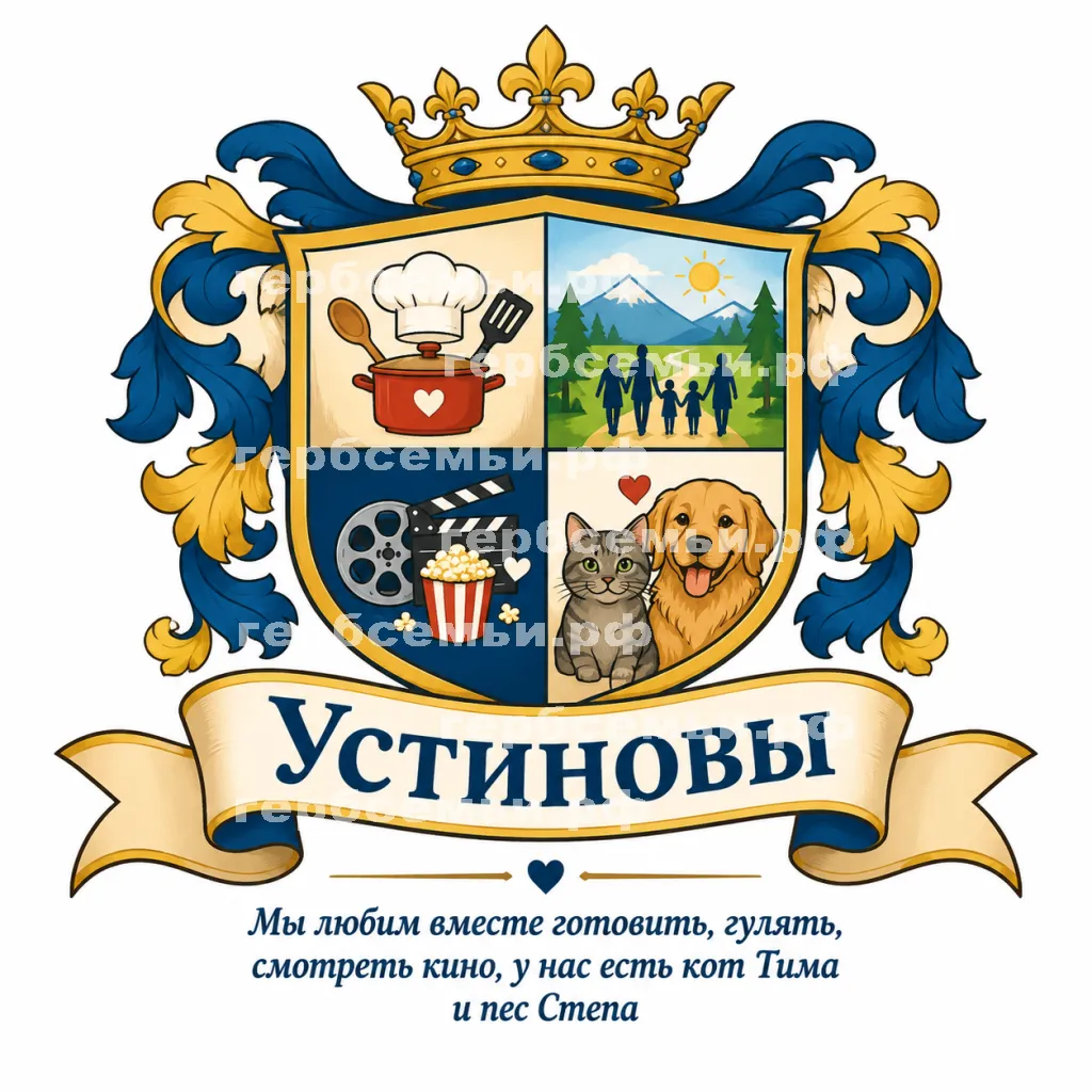 Герб семьи Устиновы #42910