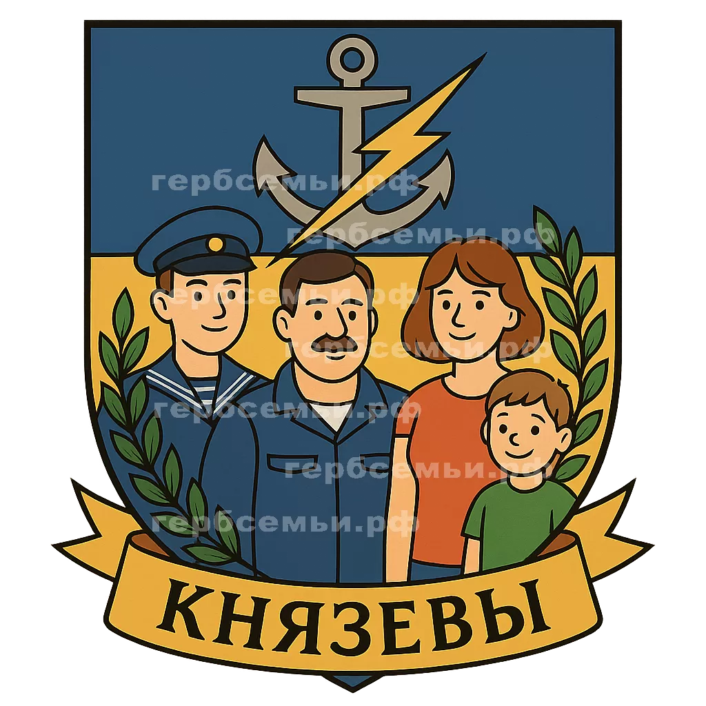 Герб семьи Князевы #9919