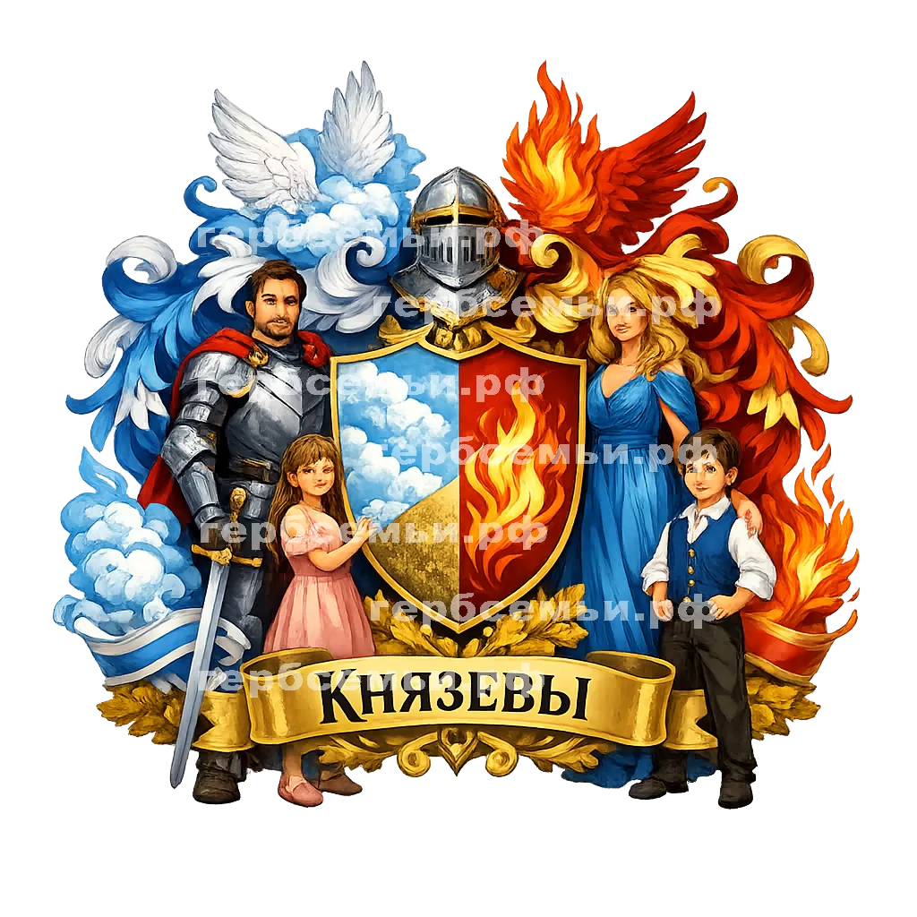Герб семьи Князевы #29976