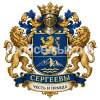 Гербы семьи Сергеевы