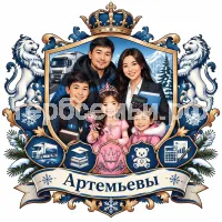 Герб семьи Артемьевы