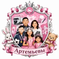 Герб семьи Артемьевы