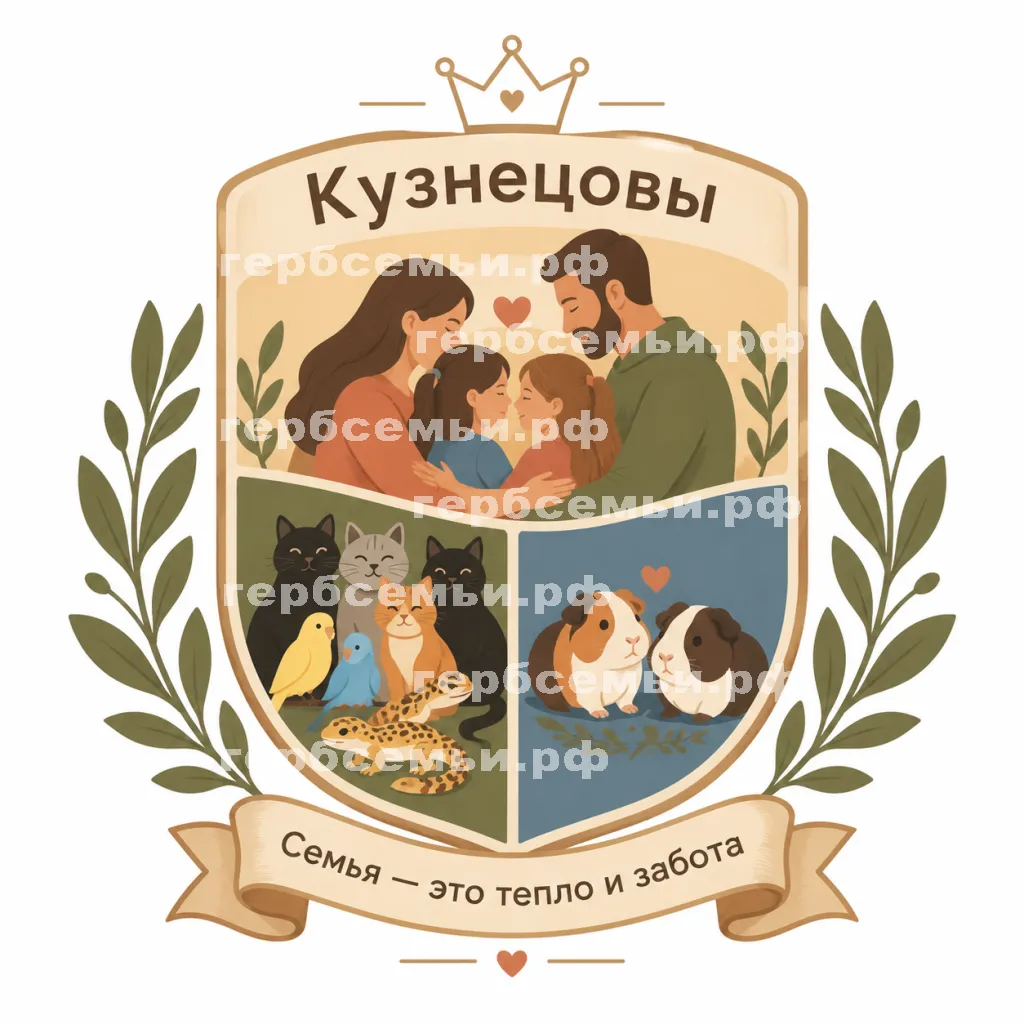 Герб семьи Кузнецовы #42884