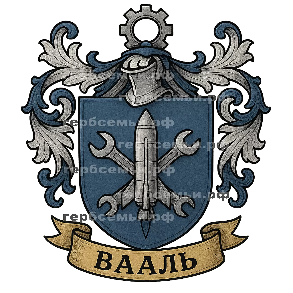 Герб семьи Вааль #12245