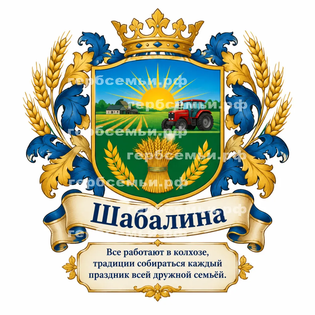 Герб семьи Шабалина #43465