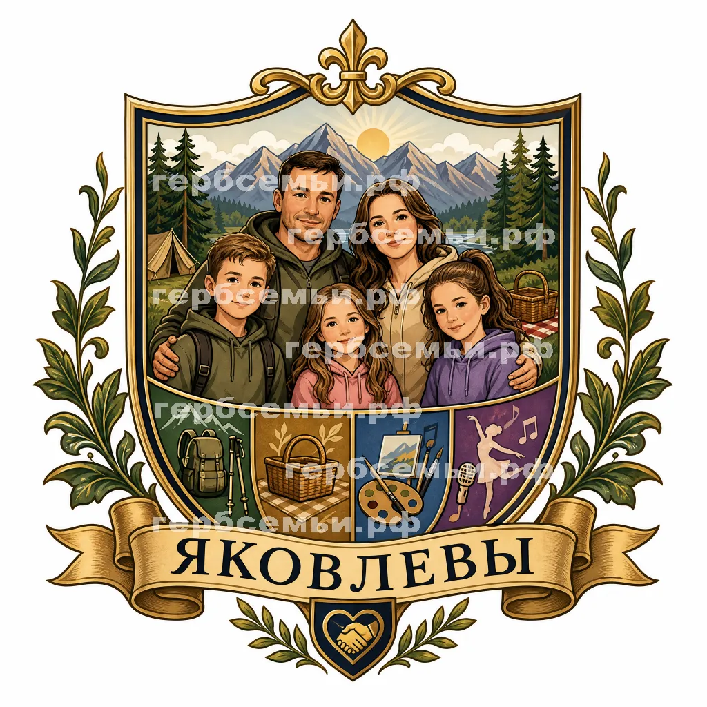 Герб семьи Яковлевы #41496