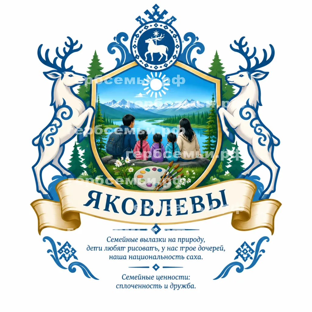 Герб семьи Яковлевы #41515