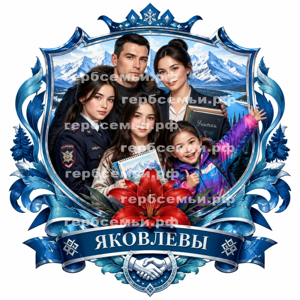 Герб семьи Яковлевы #41530