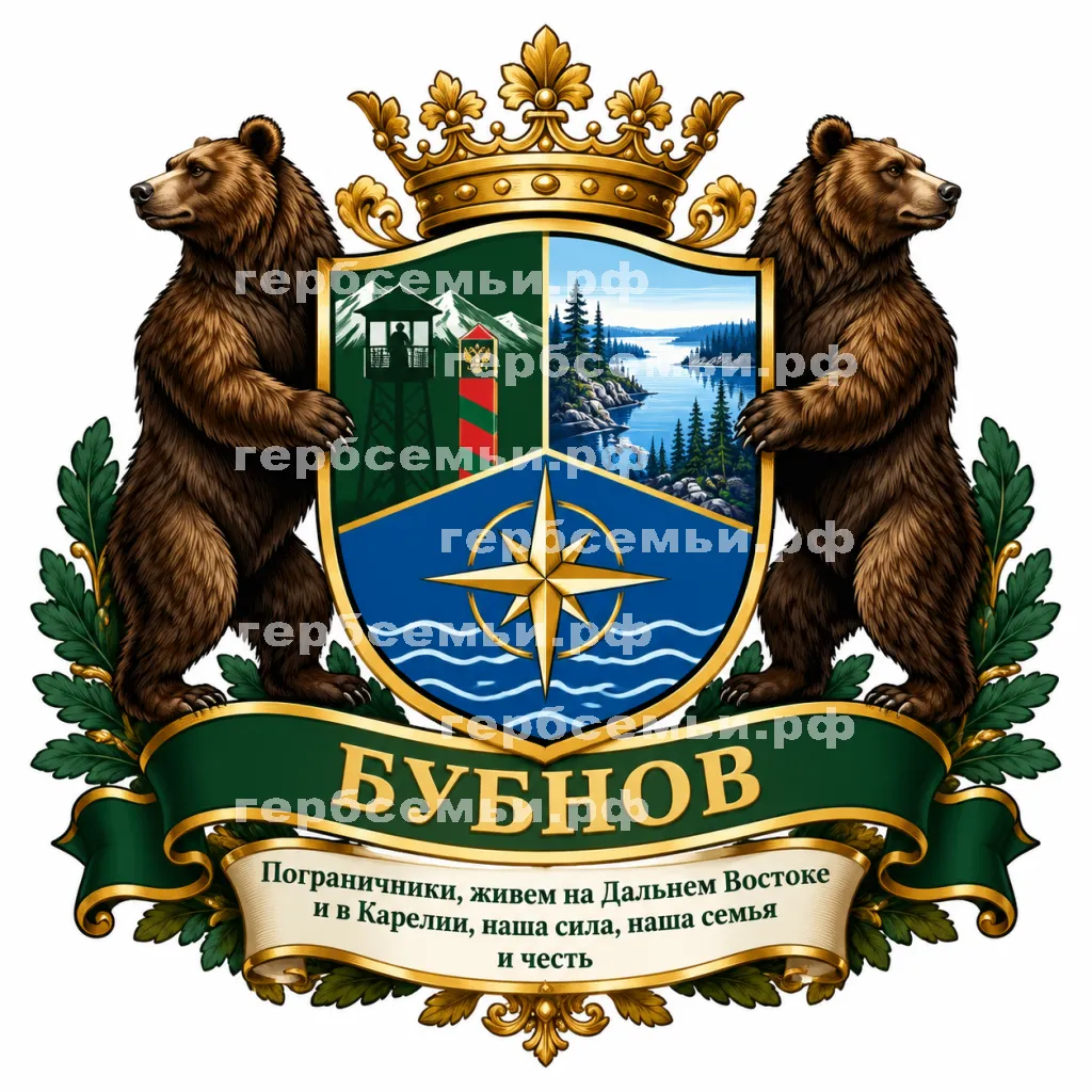 Герб семьи Бубнов #43688