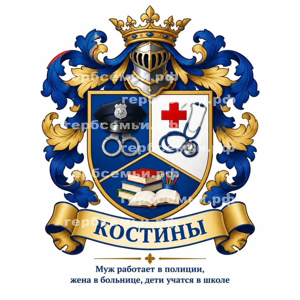 Герб семьи костины #40955