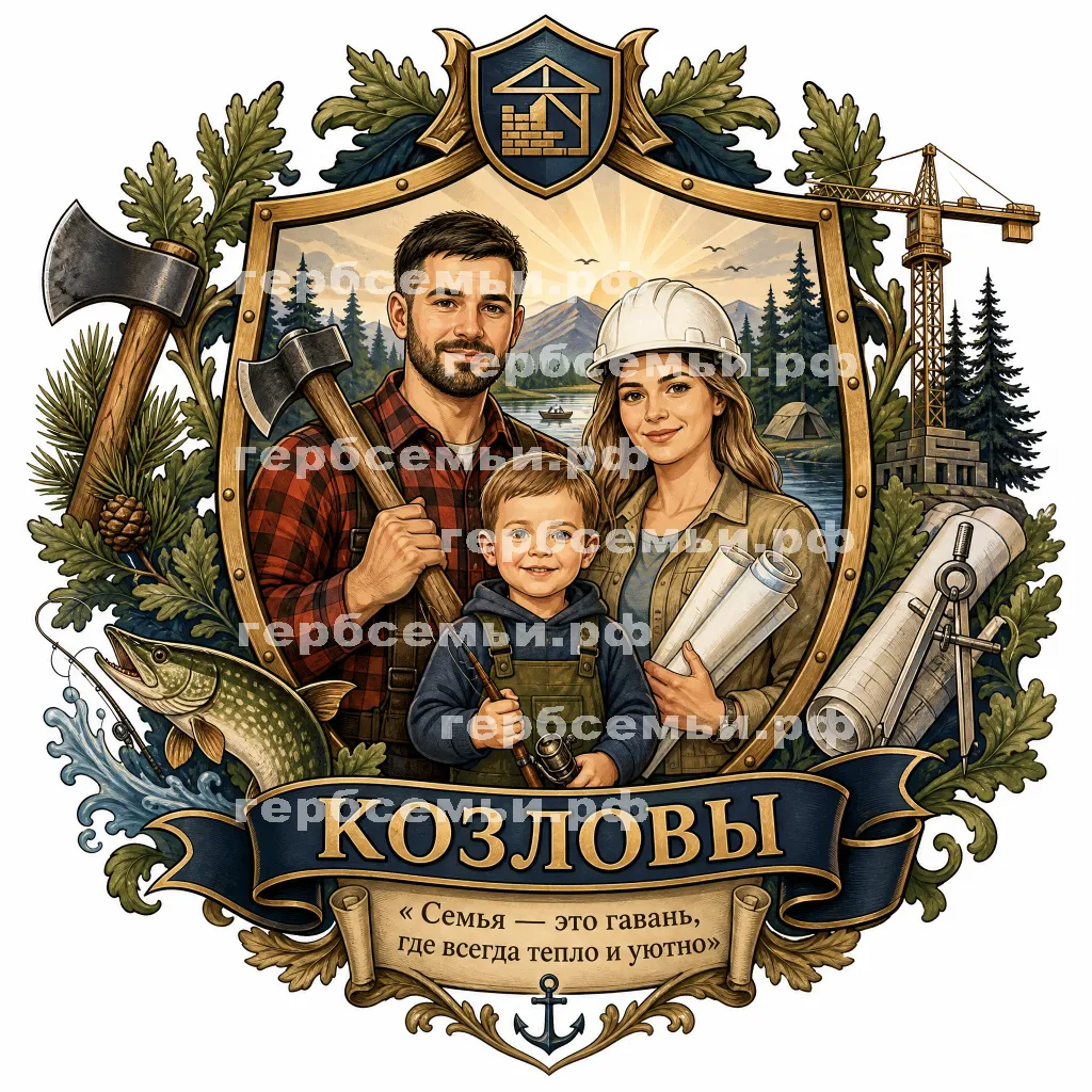 Герб семьи Козловы #43168