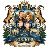 Герб семьи Козловы