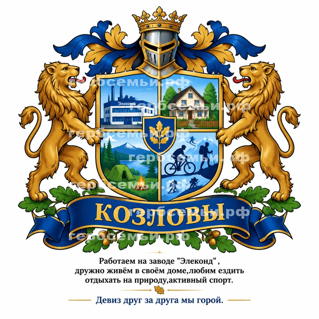 Герб семьи Козловы #43611