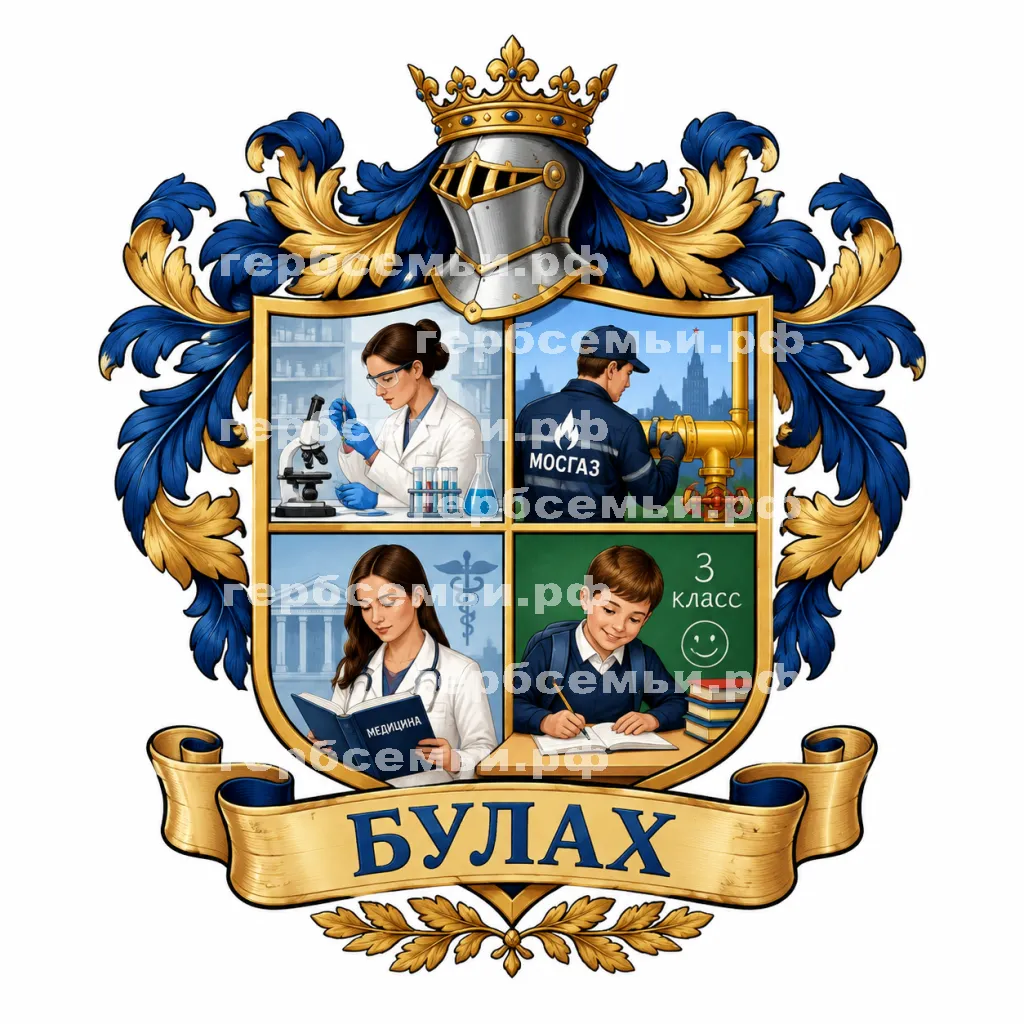 Герб семьи Булах #41404