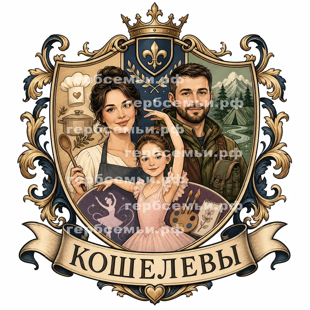 Герб семьи Кошелевы #41606