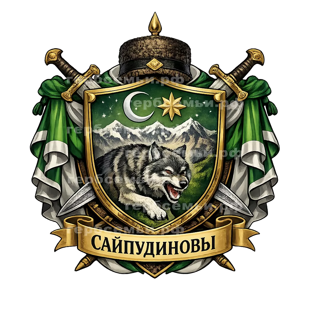 Герб семьи Сайпудинов #15876