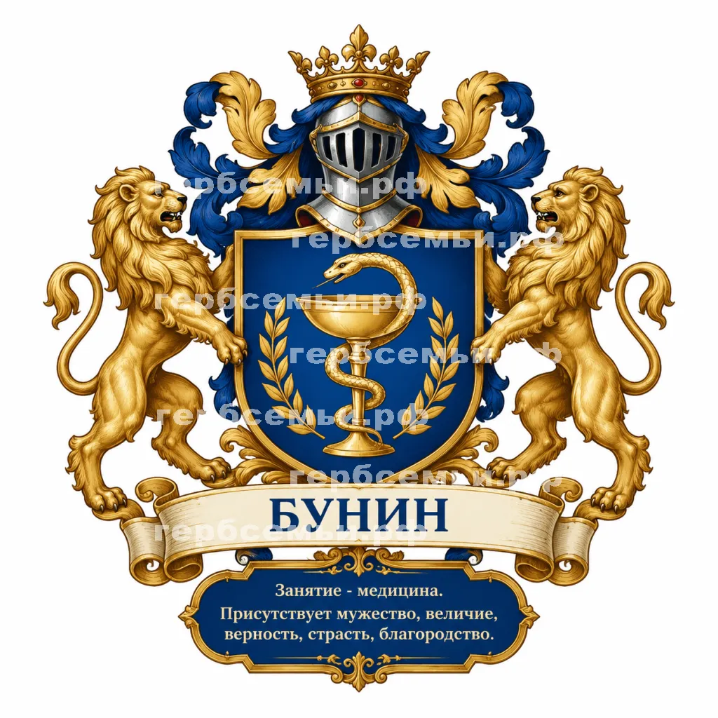 Герб семьи Бунин #42982