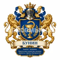 Герб семьи Бунин