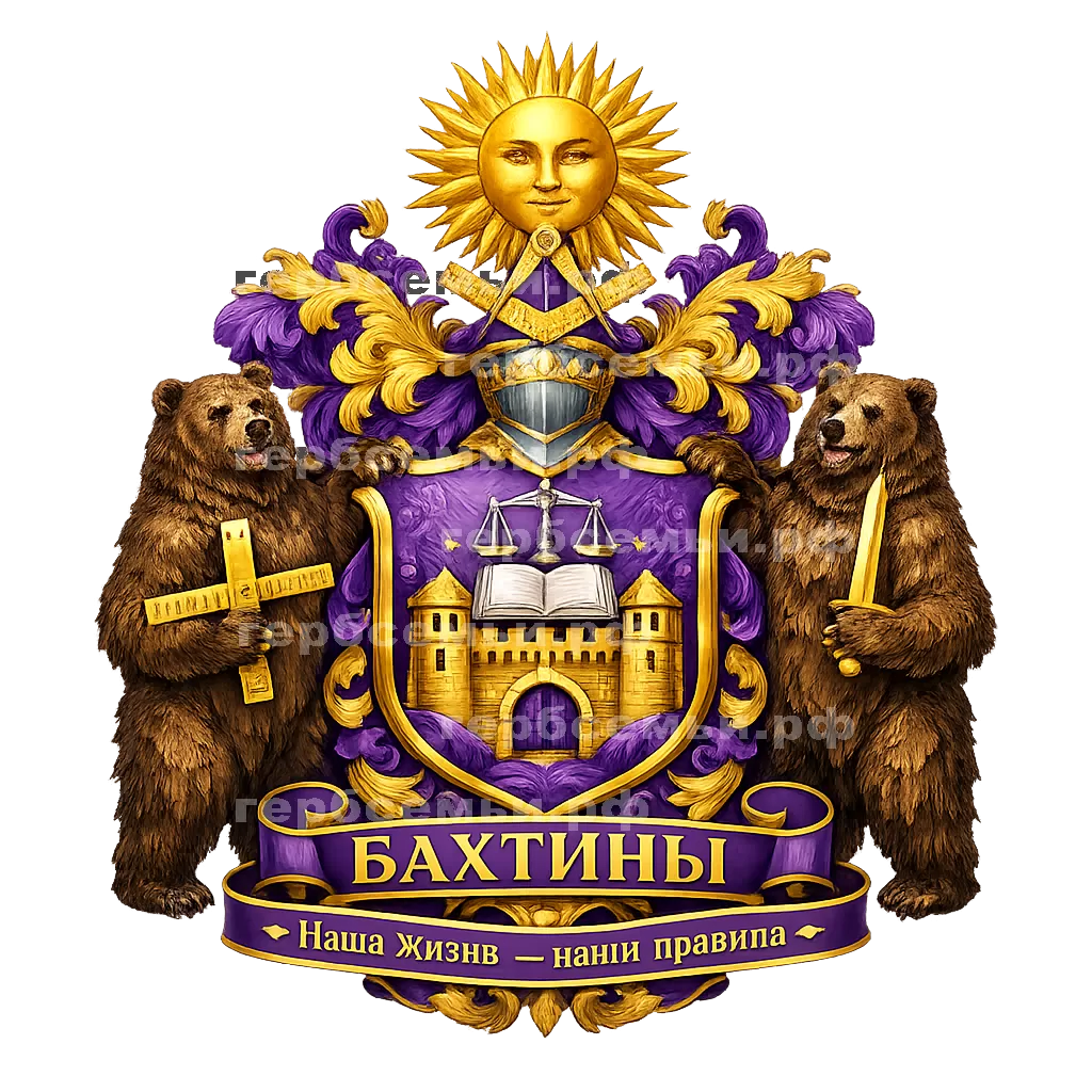 Герб семьи Бахтины #17220
