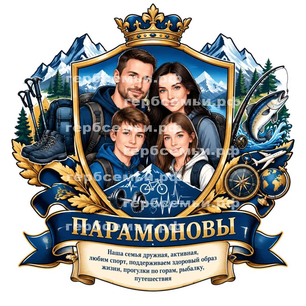 Герб семьи Парамоновы #43362