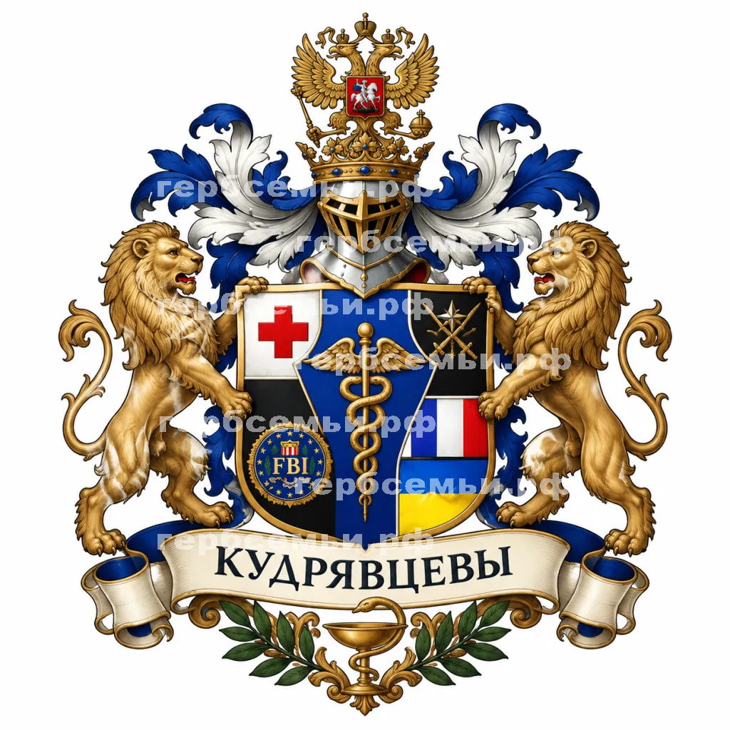 Герб семьи Кудрявцевы #41331