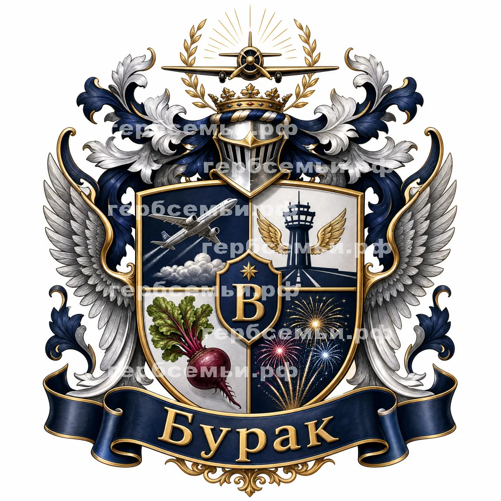 Герб семьи Бурак #41840