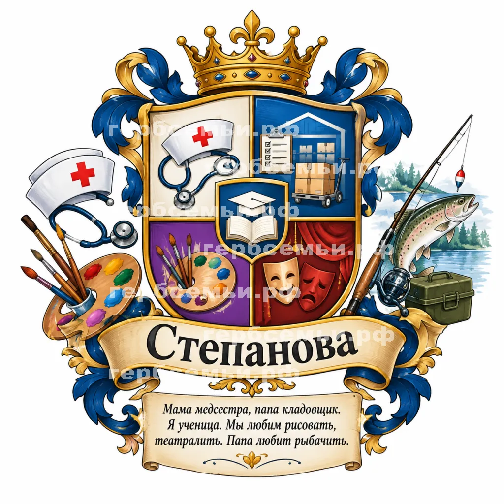 Герб семьи Степанова #42763