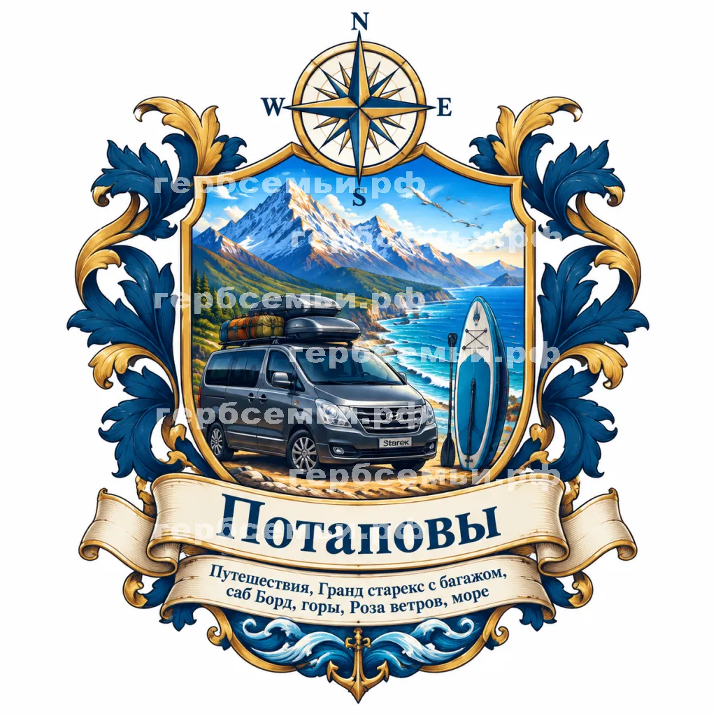 Герб семьи Потаповы #42040