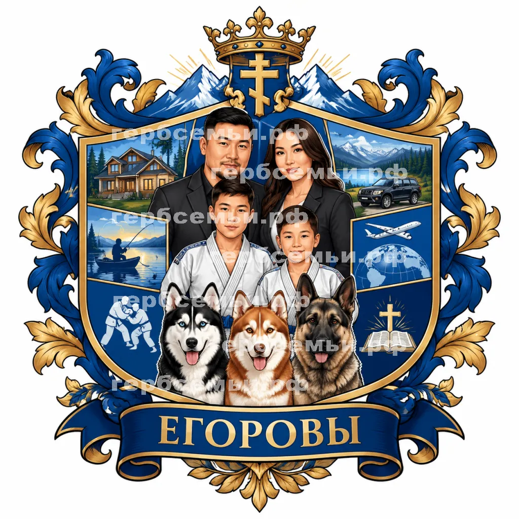 Герб семьи Егоровы #42581