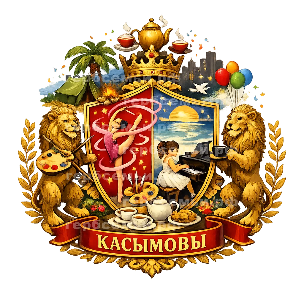 Герб семьи Касымовы #17491