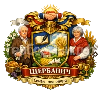 Герб семьи Щербанич