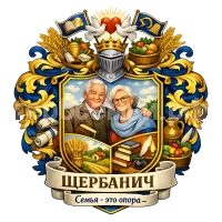 Герб семьи Щербанич