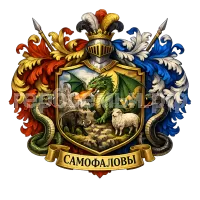 Герб семьи Самофаловы