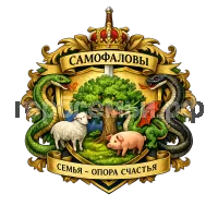 Герб семьи Самофаловы