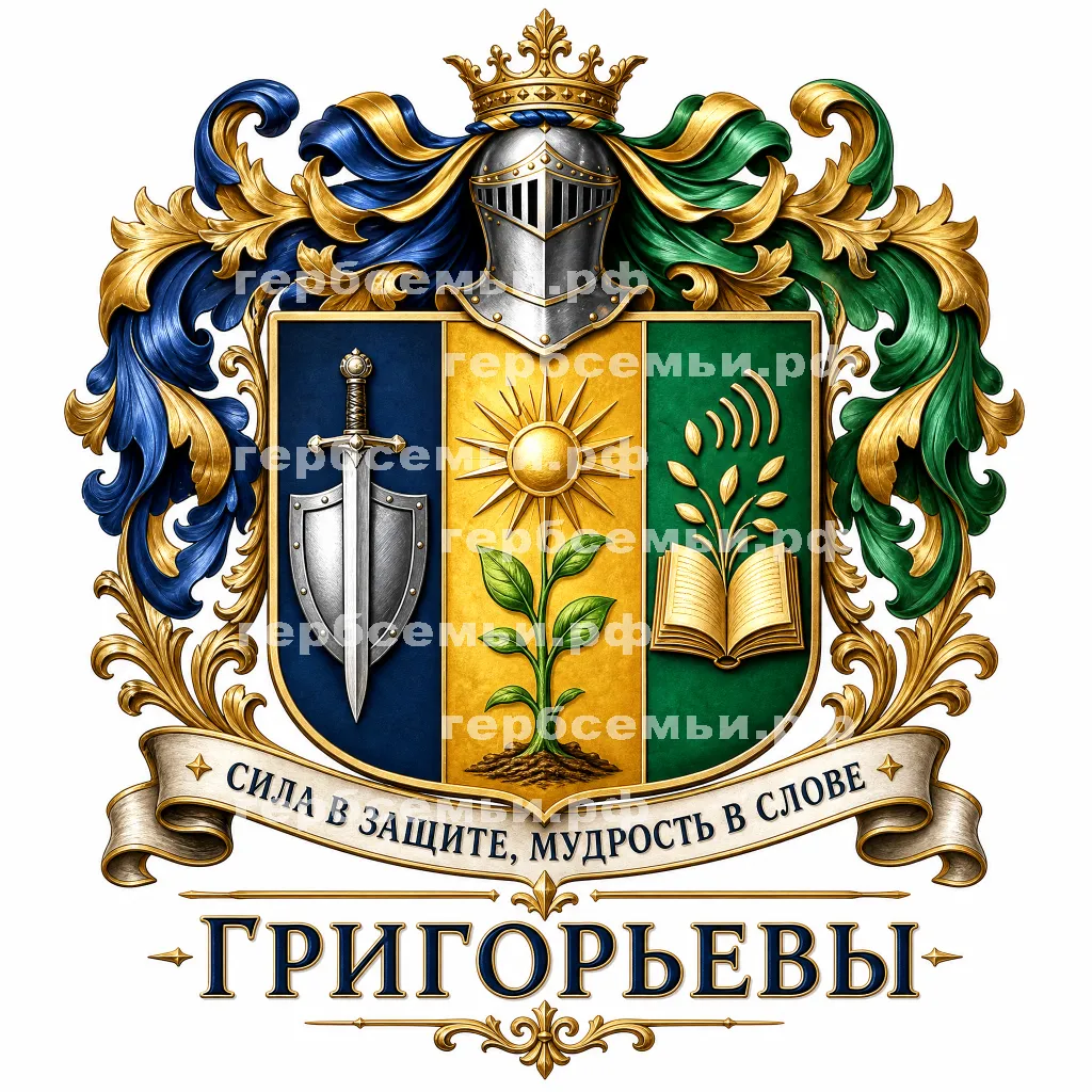 Герб семьи Григорьевы #41816