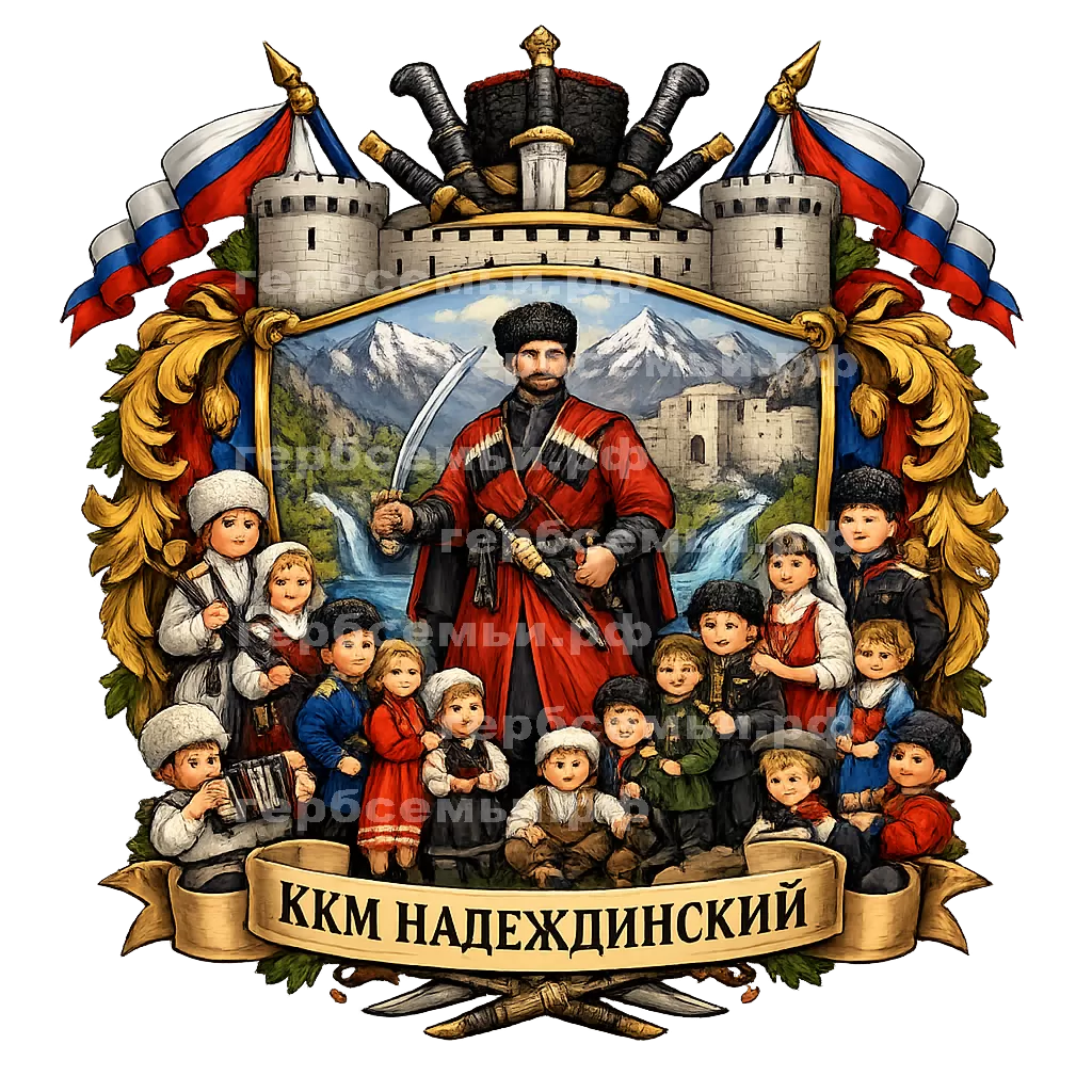 Герб семьи ККМ Надеждинский #18643