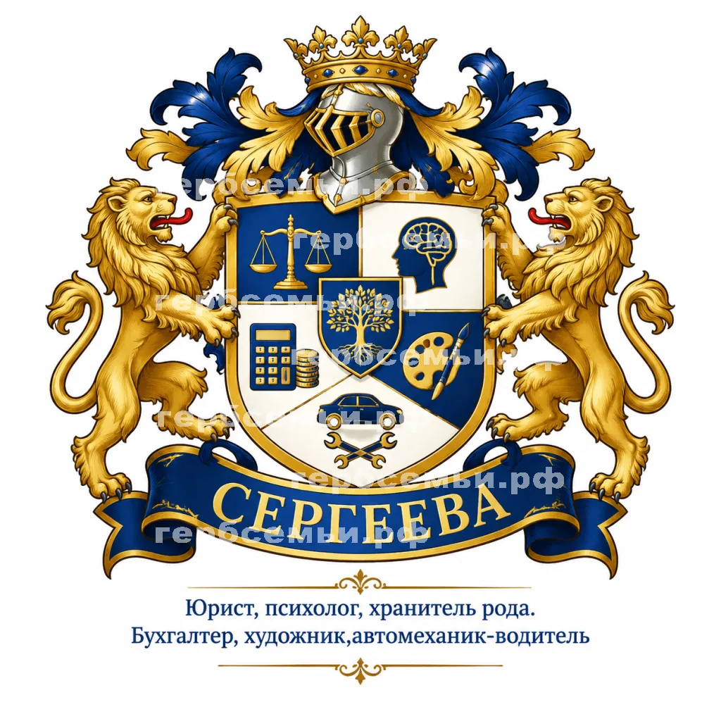 Герб семьи Сергеева #43221