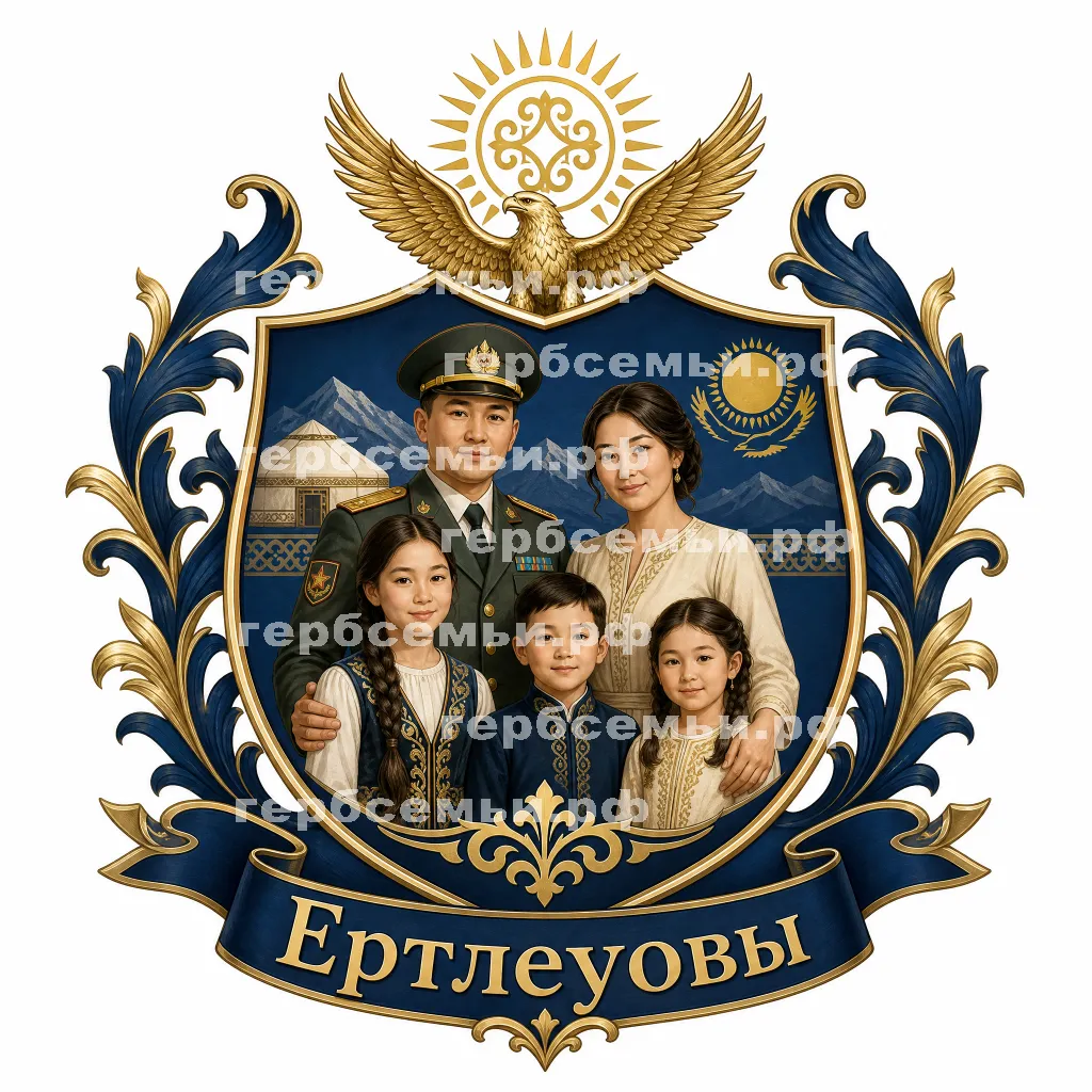 Герб семьи Ертлеуовы #41109