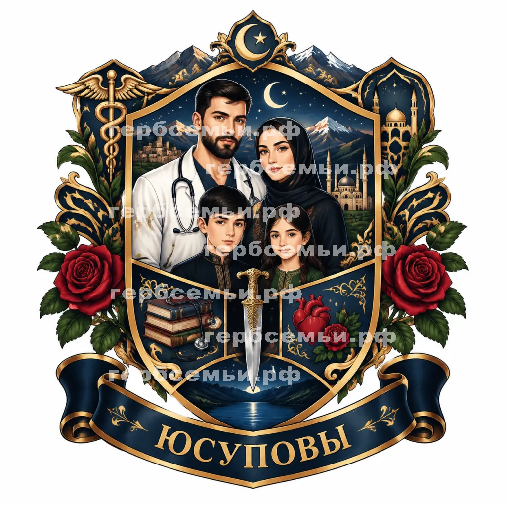 Герб семьи Юсуповы #42365