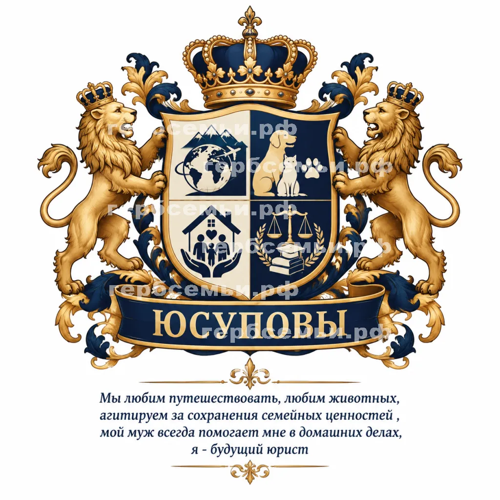 Герб семьи Юсуповы #42865