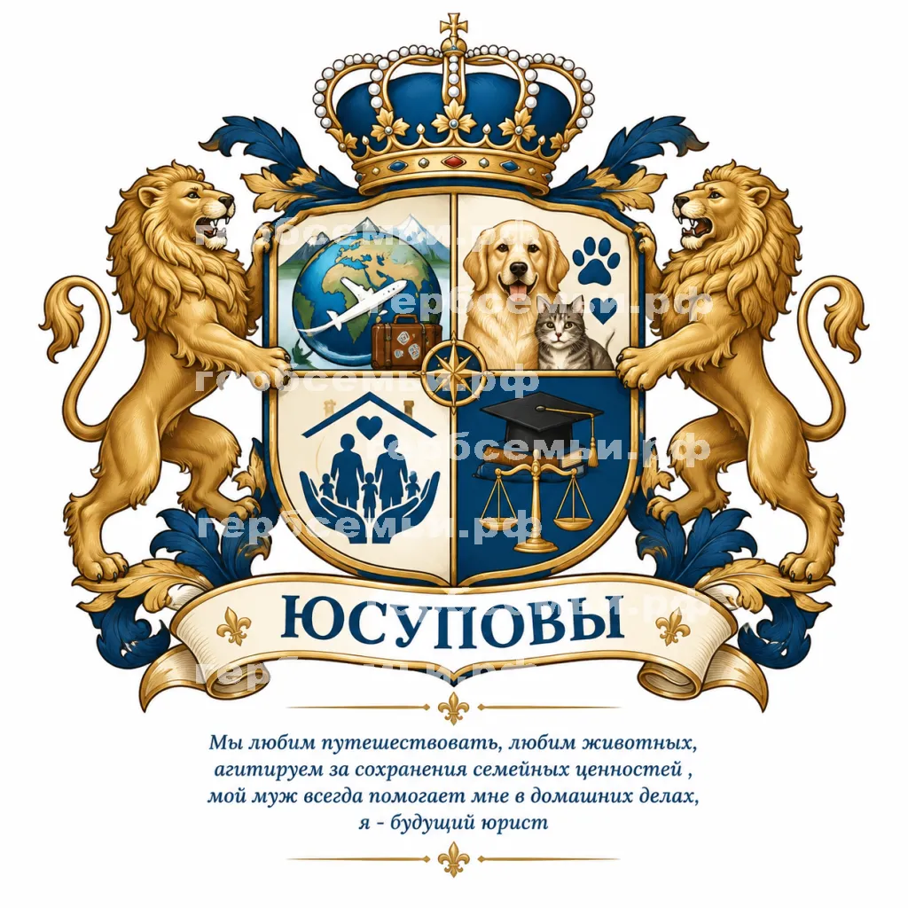 Герб семьи Юсуповы #42866