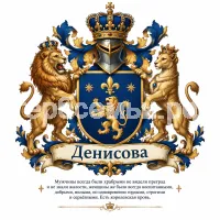 Гербы семьи Денисова