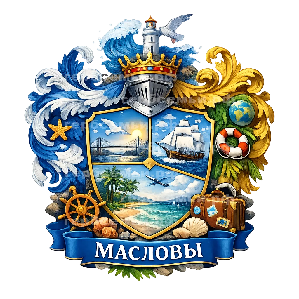 Герб семьи Масловы #23452