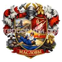 Герб семьи Масловы