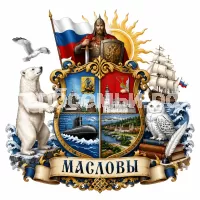 Герб семьи Масловы